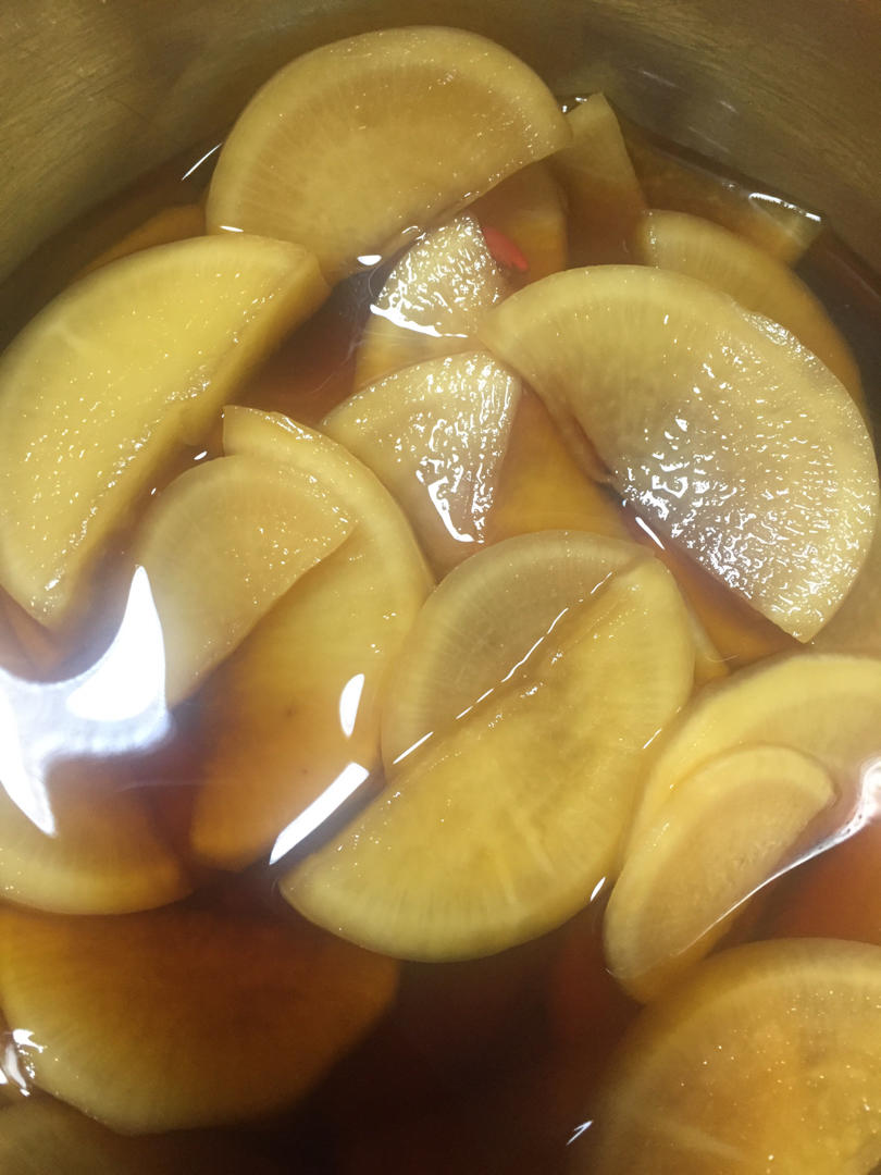 快手腌制爽口脆萝卜