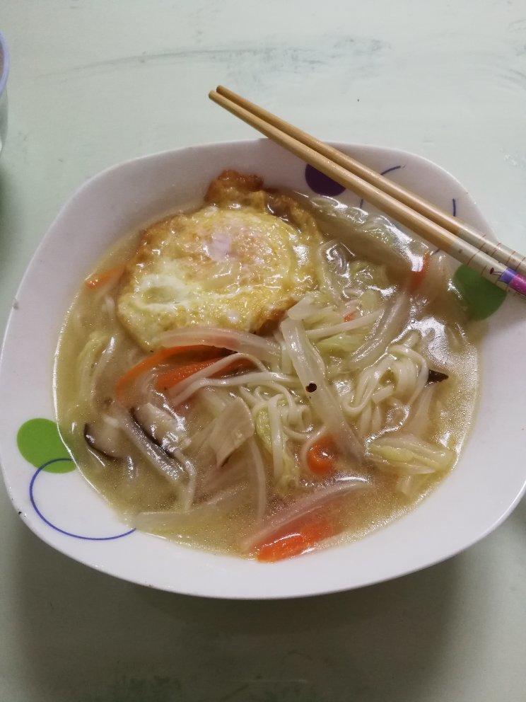 朴素的混汤面