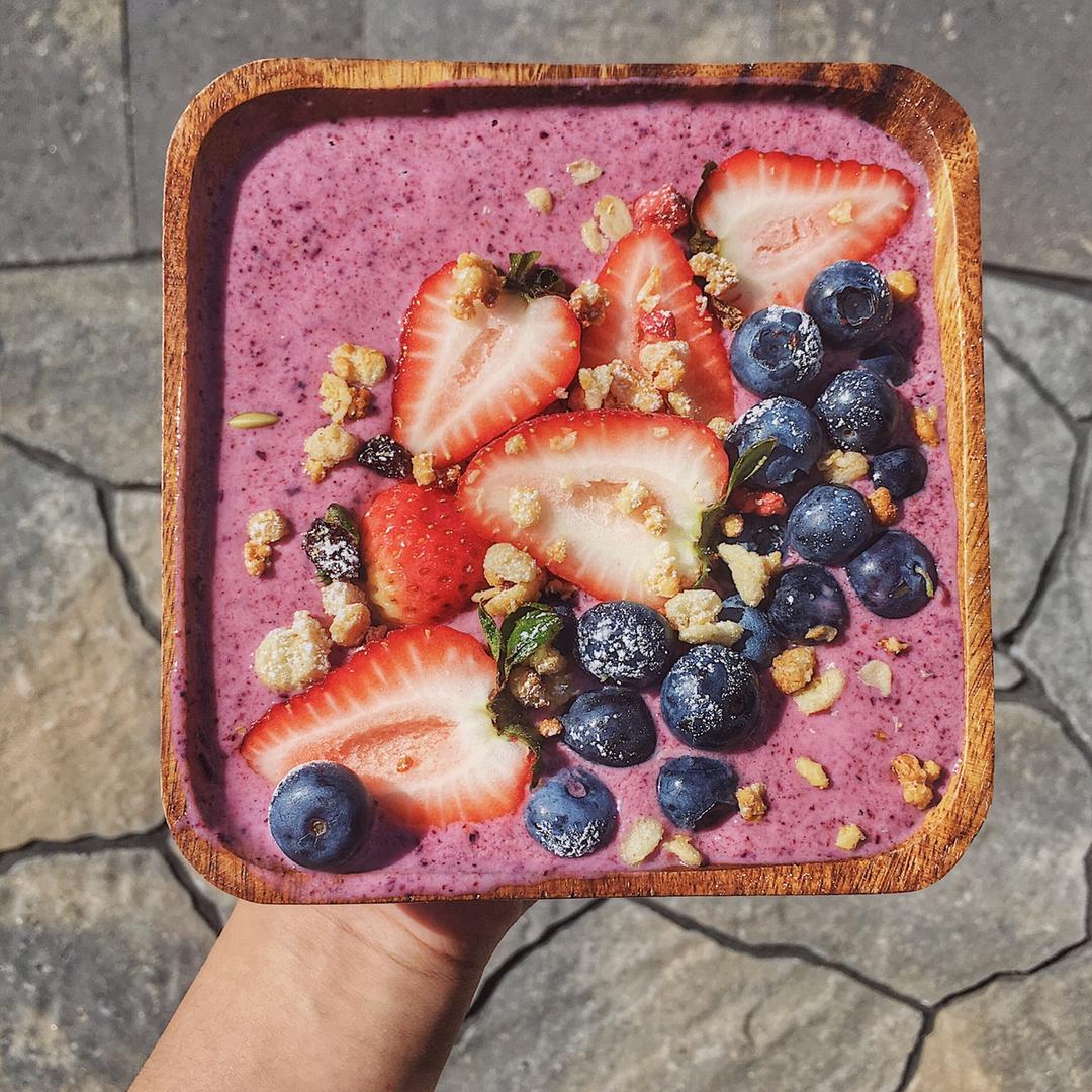 欧美网红级思慕雪smoothie bowl