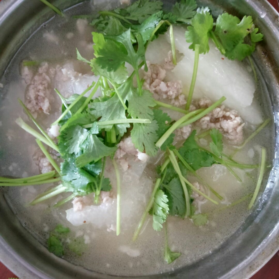 妈妈牌：肉末冬瓜汤