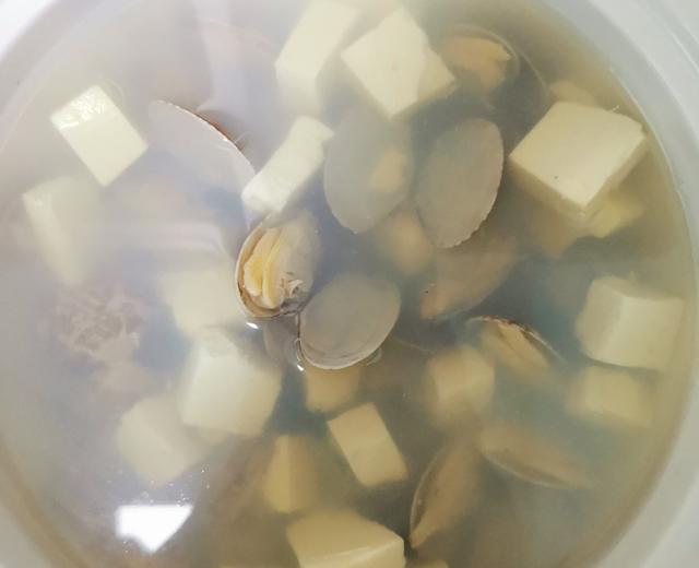 海的味道-文蛤豆腐汤的做法