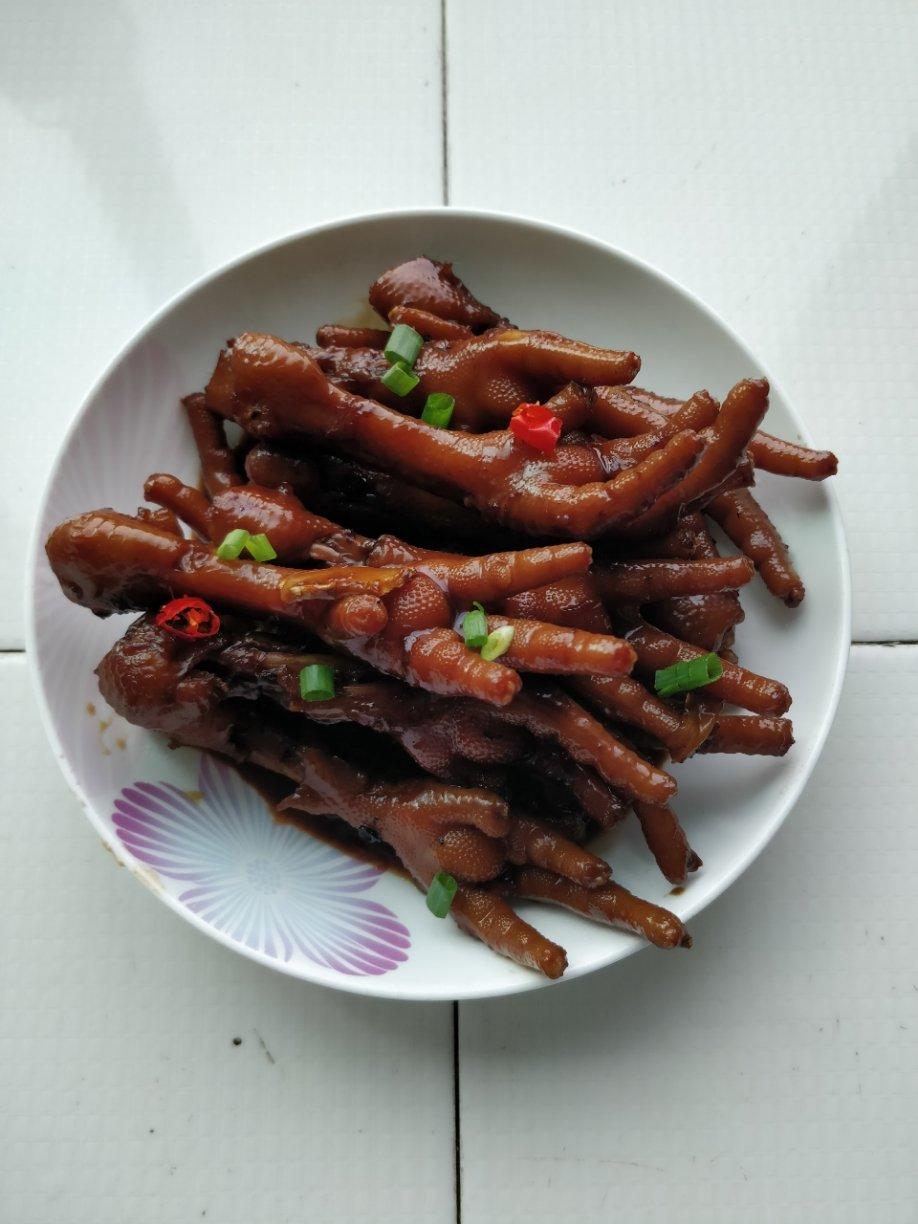 秘制红烧鸡爪