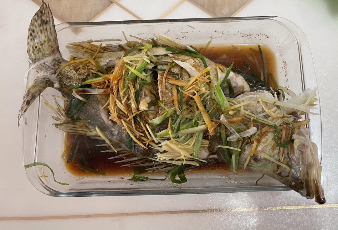 跟酒店一毛一样的清蒸鱼