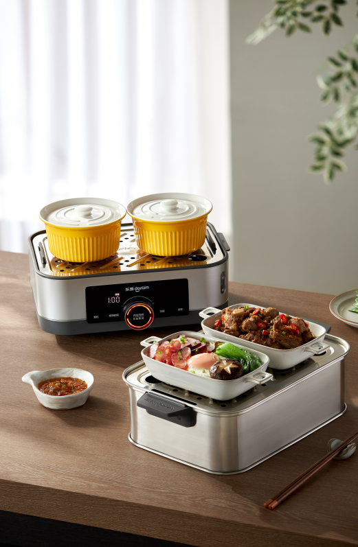 我终于搞懂，顺德蒸鱼好吃的秘诀就在这台电蒸锅里！