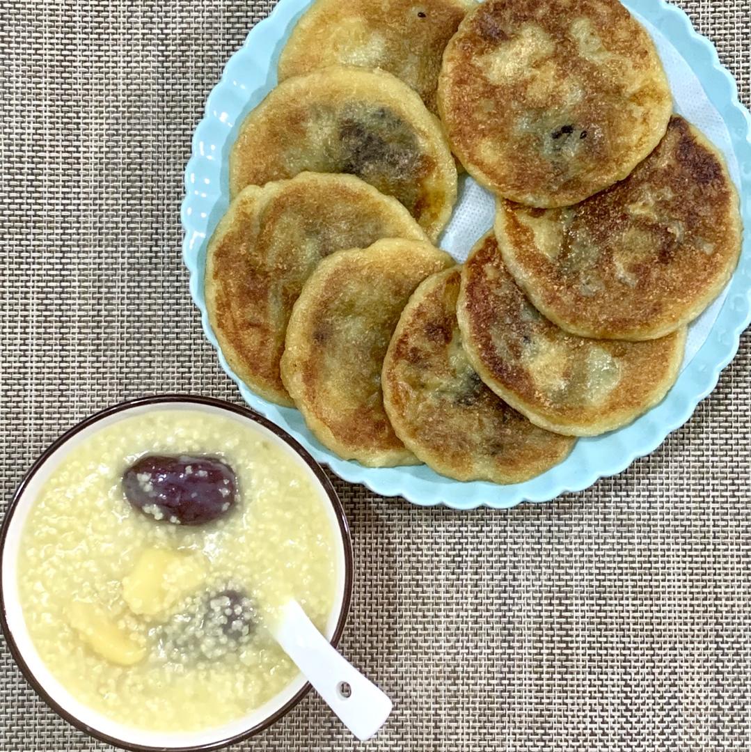 红薯饼简单做法，学起来做给小孩子