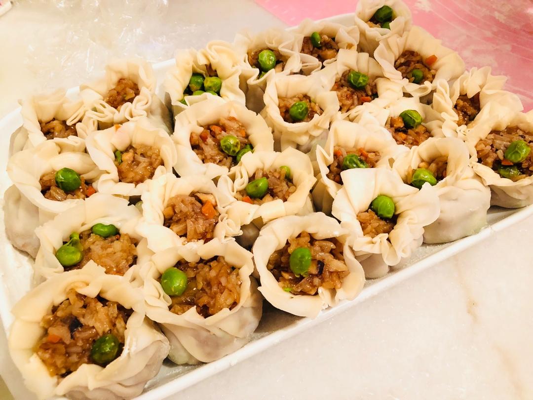 新晋网红🔥咸蛋黄肉松烧麦💯【北鼎蒸炖锅食谱】