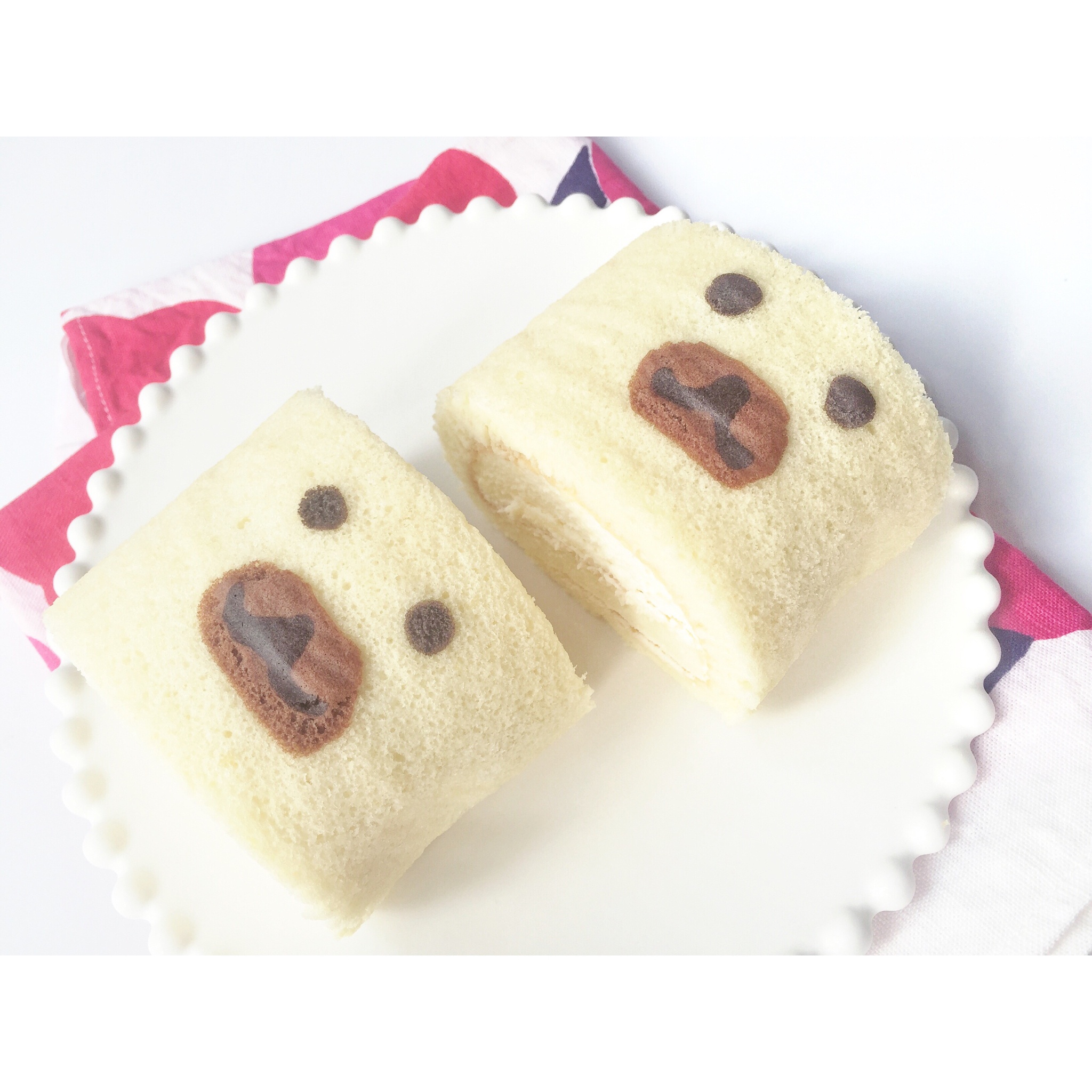 轻松小熊蛋糕卷