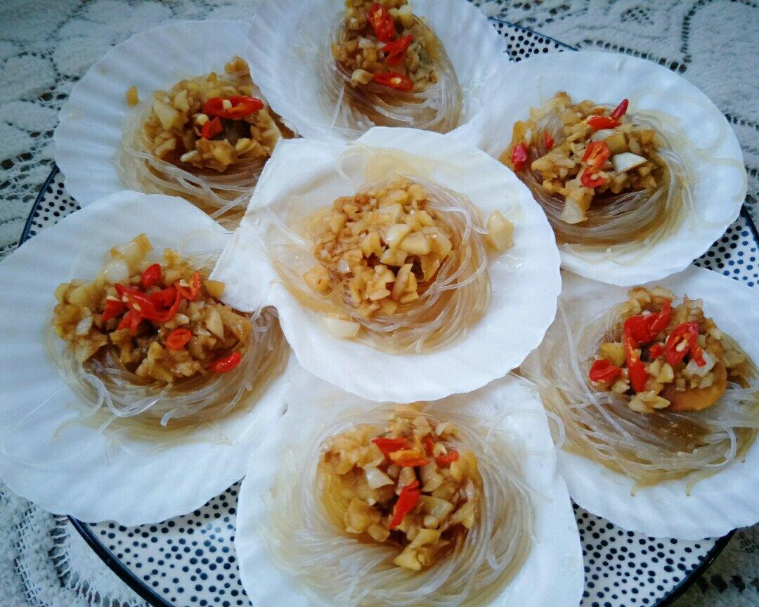 蒜蓉粉丝蒸扇贝