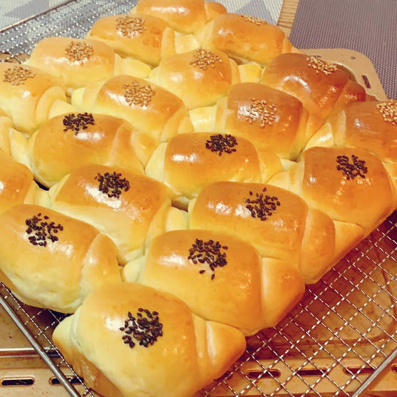 牛奶面包卷（直接法）