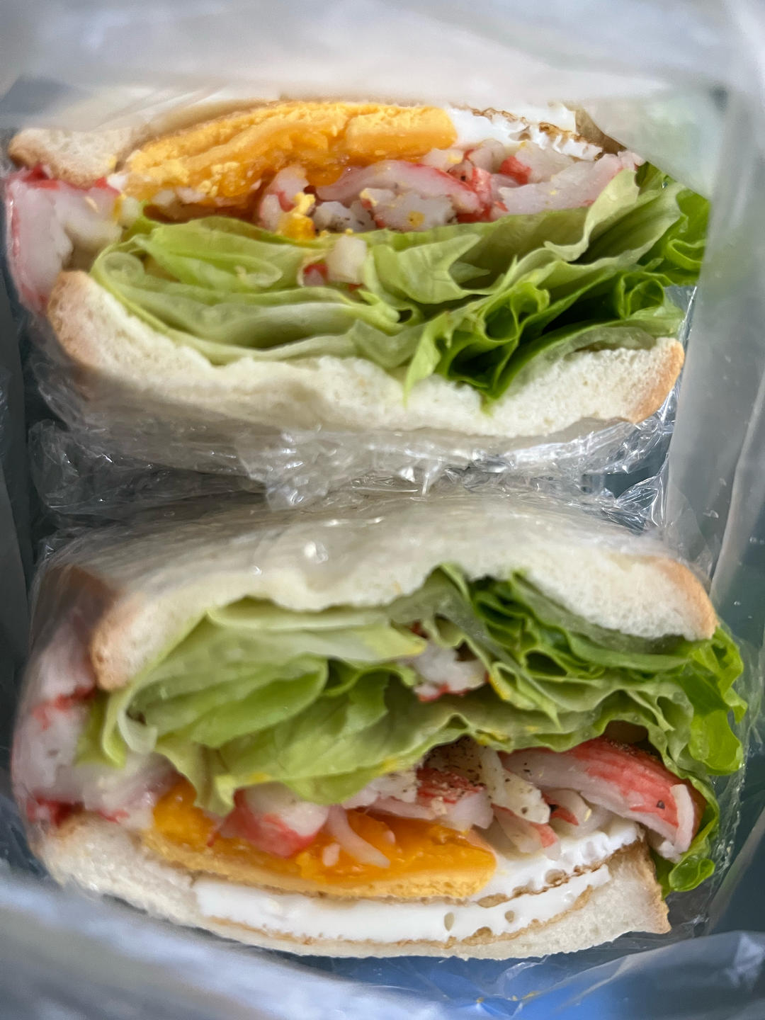 如何做超厚的沼三明治~详细tip！牛油果鸡蛋午餐肉三明治~