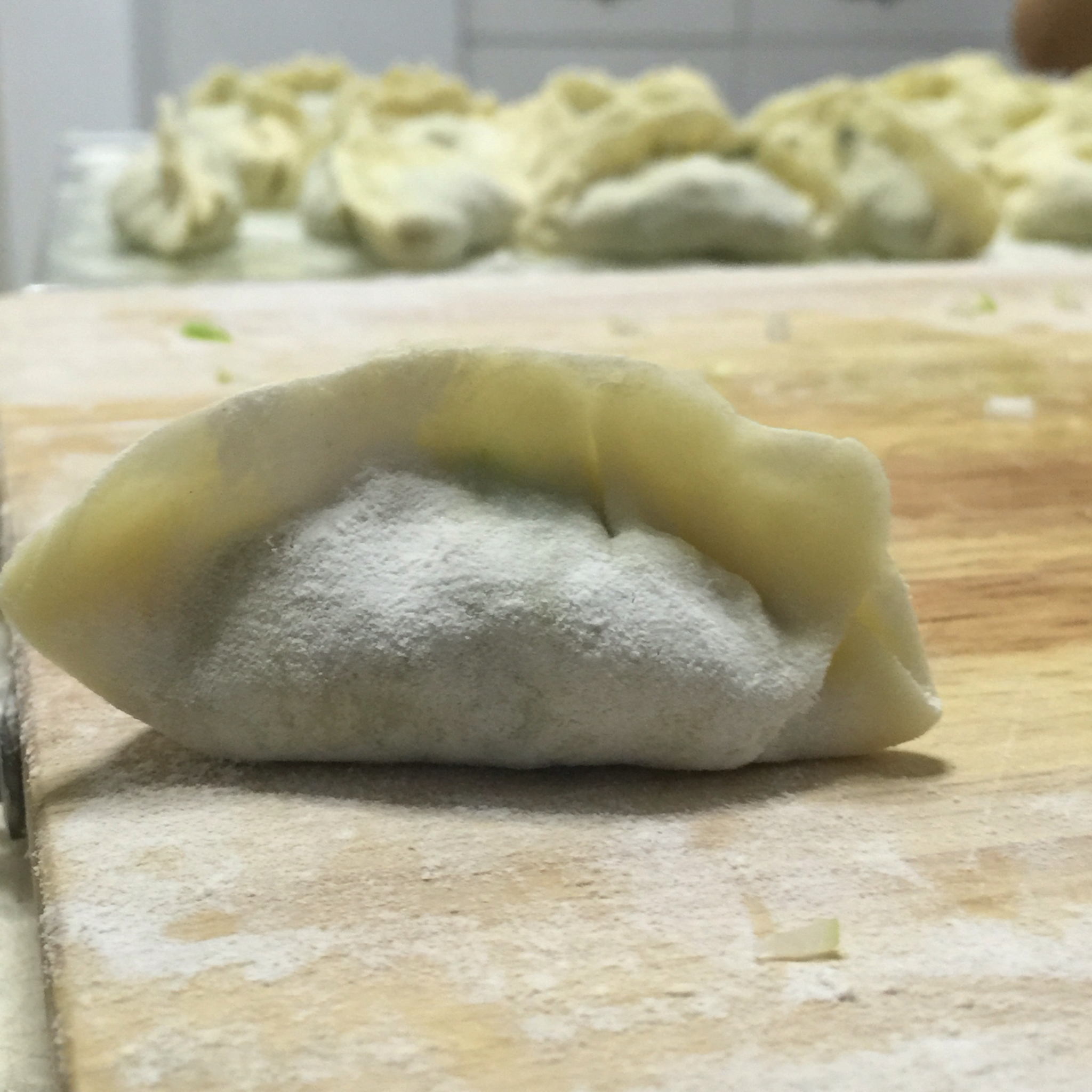 韭菜鸡蛋虾仁三鲜饺子