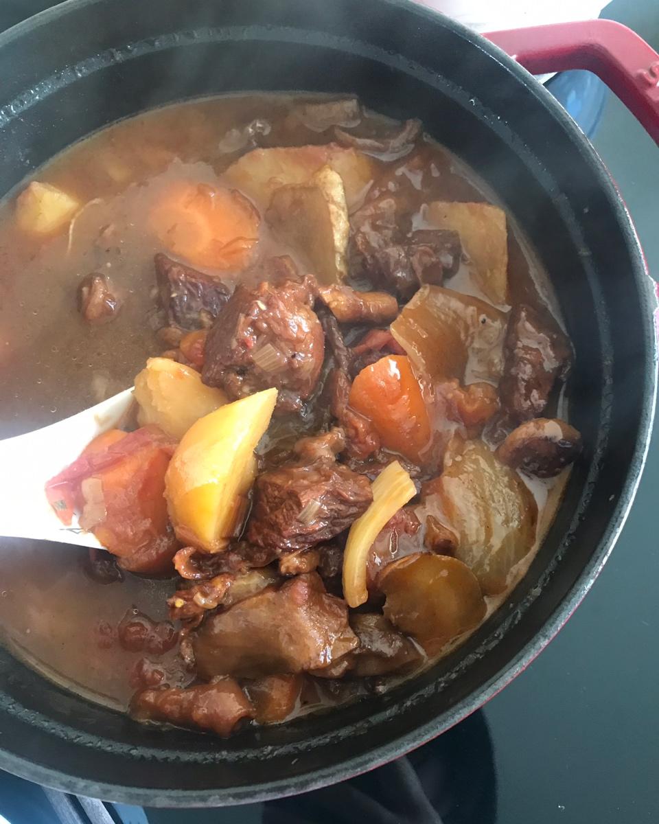 番茄土豆炖牛腩