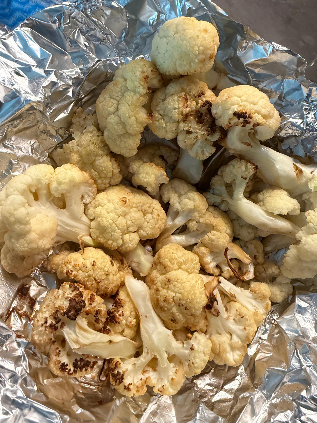 【空气炸锅】清爽炸花菜 ！比饭店做的还好吃！