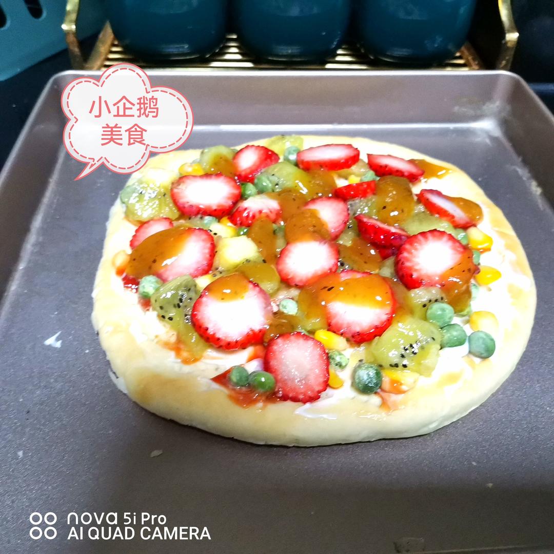 烤箱版香肠披萨🍕
