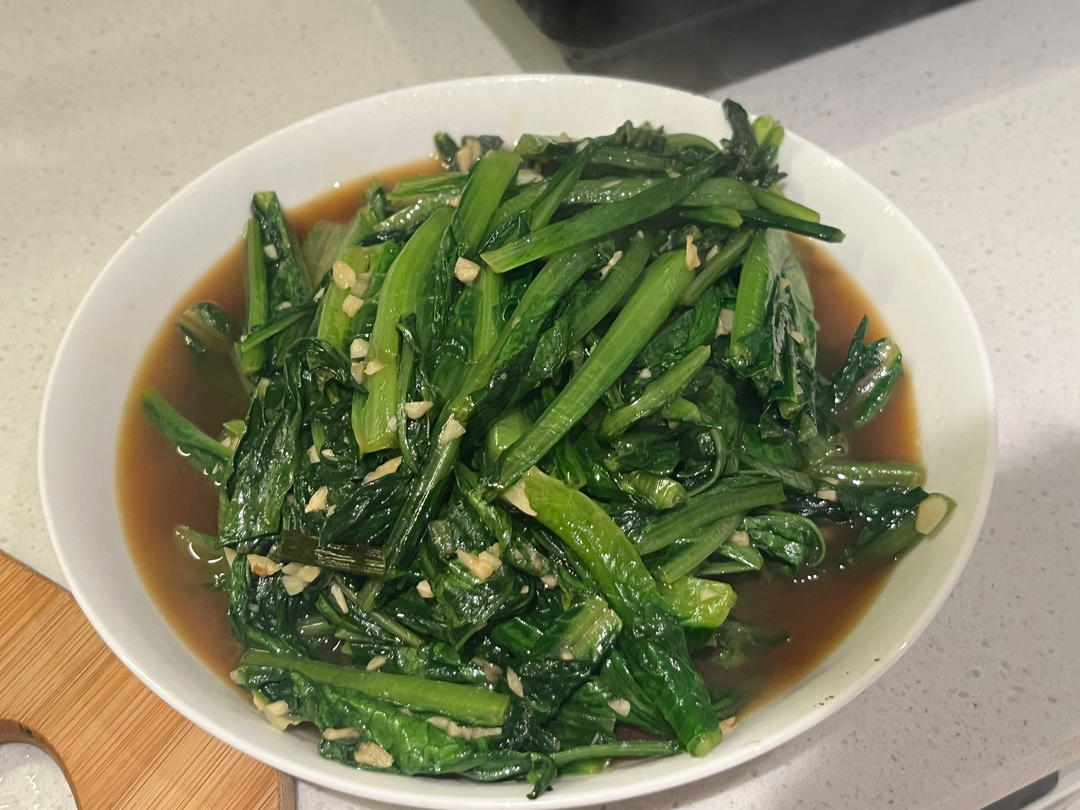 蒜蓉油麦菜（蚝油）