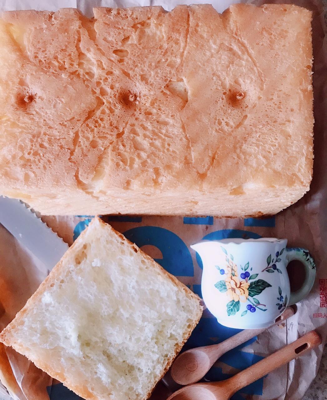 夺命软吐司(๑´ڡ`๑)超软拉丝极速方便的一次发酵吐司