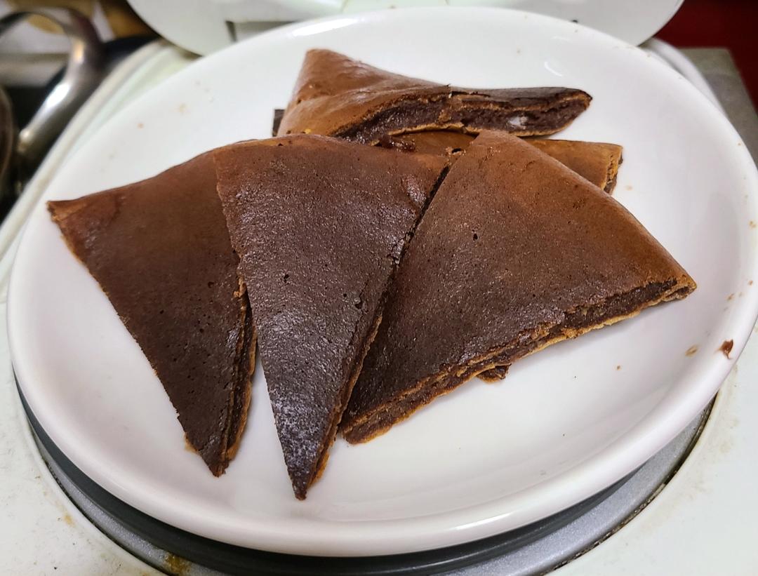 可可香蕉蛋白粉松饼（无糖无面粉）