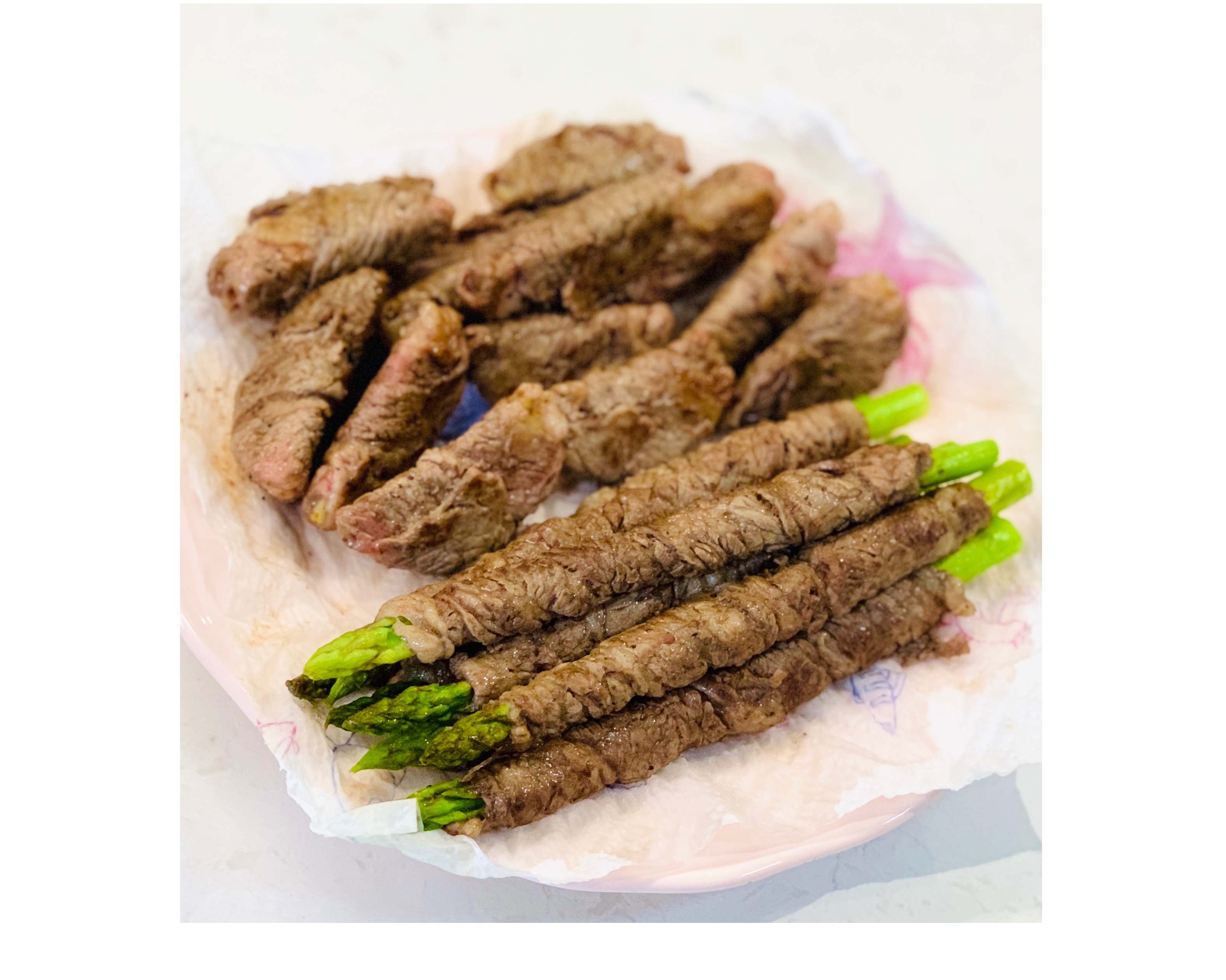 练肉模式薄切小牛排蔬菜卷的做法