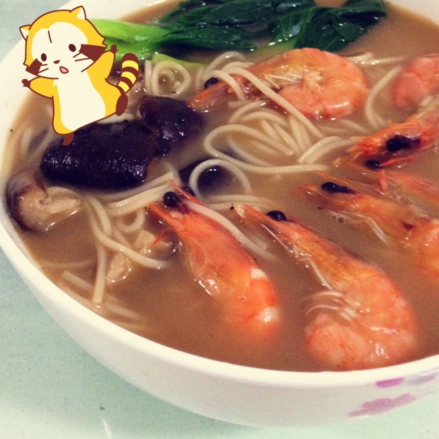 鲜虾面