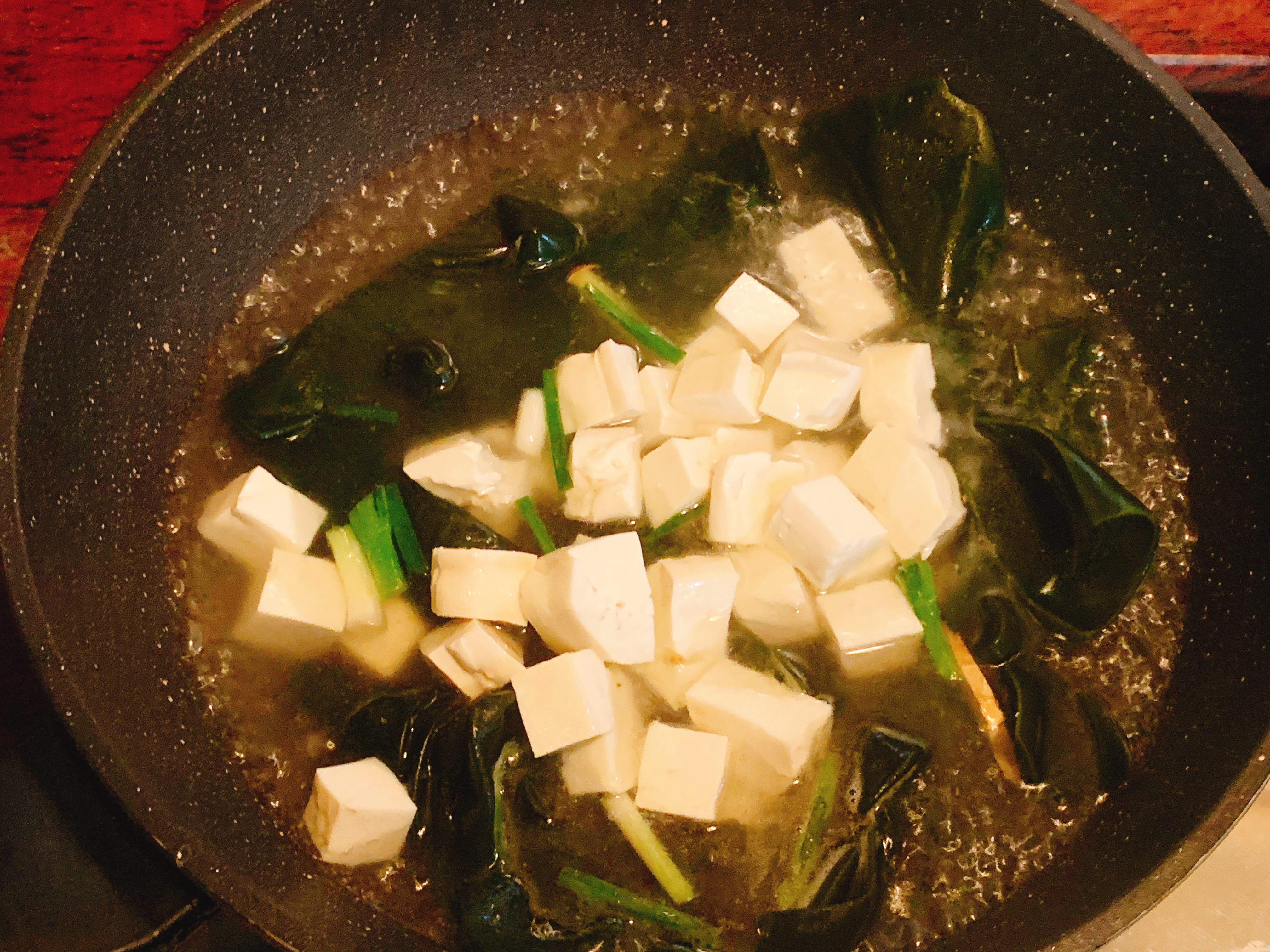🔥超级好喝的虾仁海带豆腐汤～低脂美味还营养的做法 步骤6