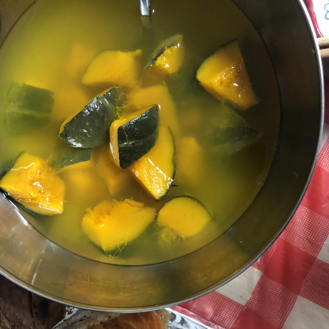 秋天的南瓜栗子汤