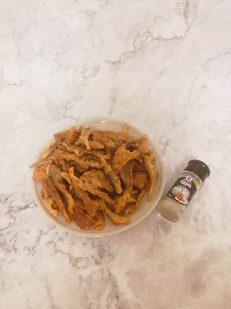 椒盐蘑菇—送给小白的你