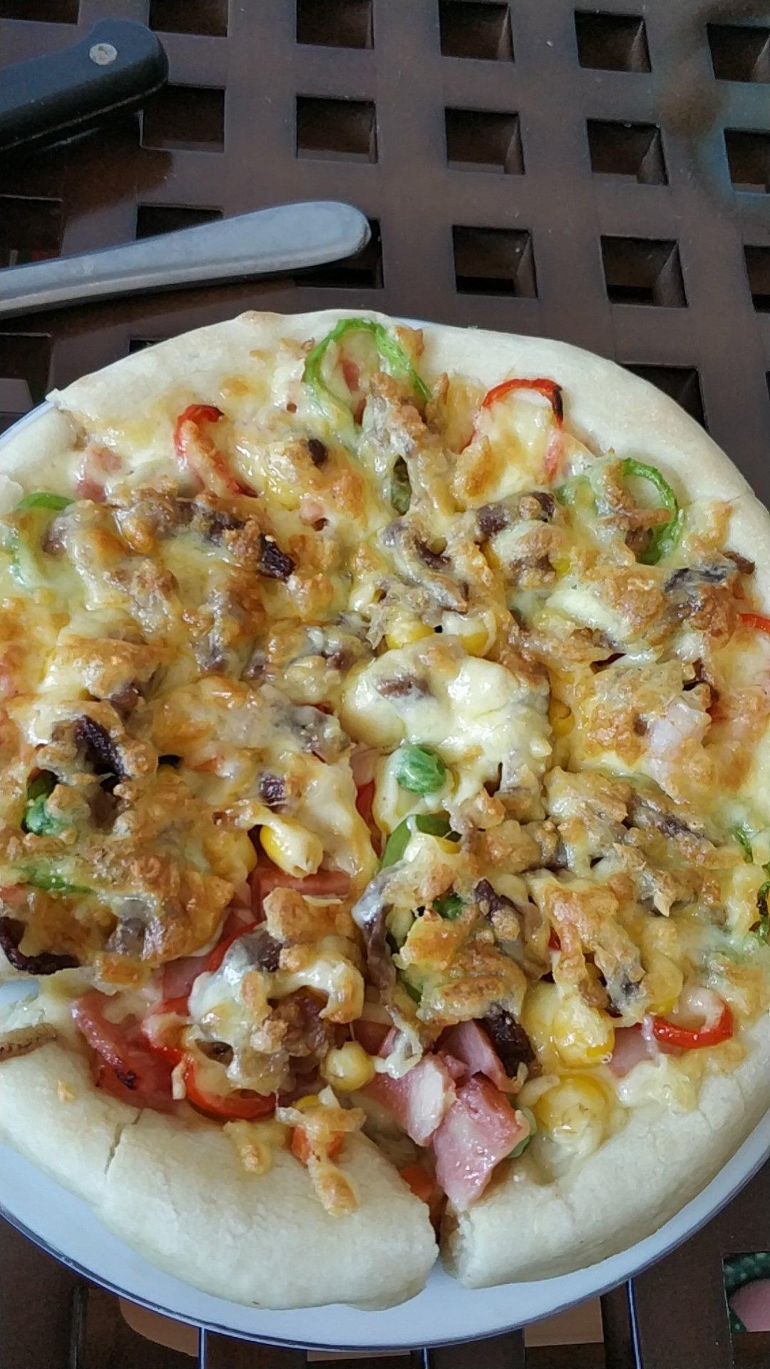 辣味牛肉披萨