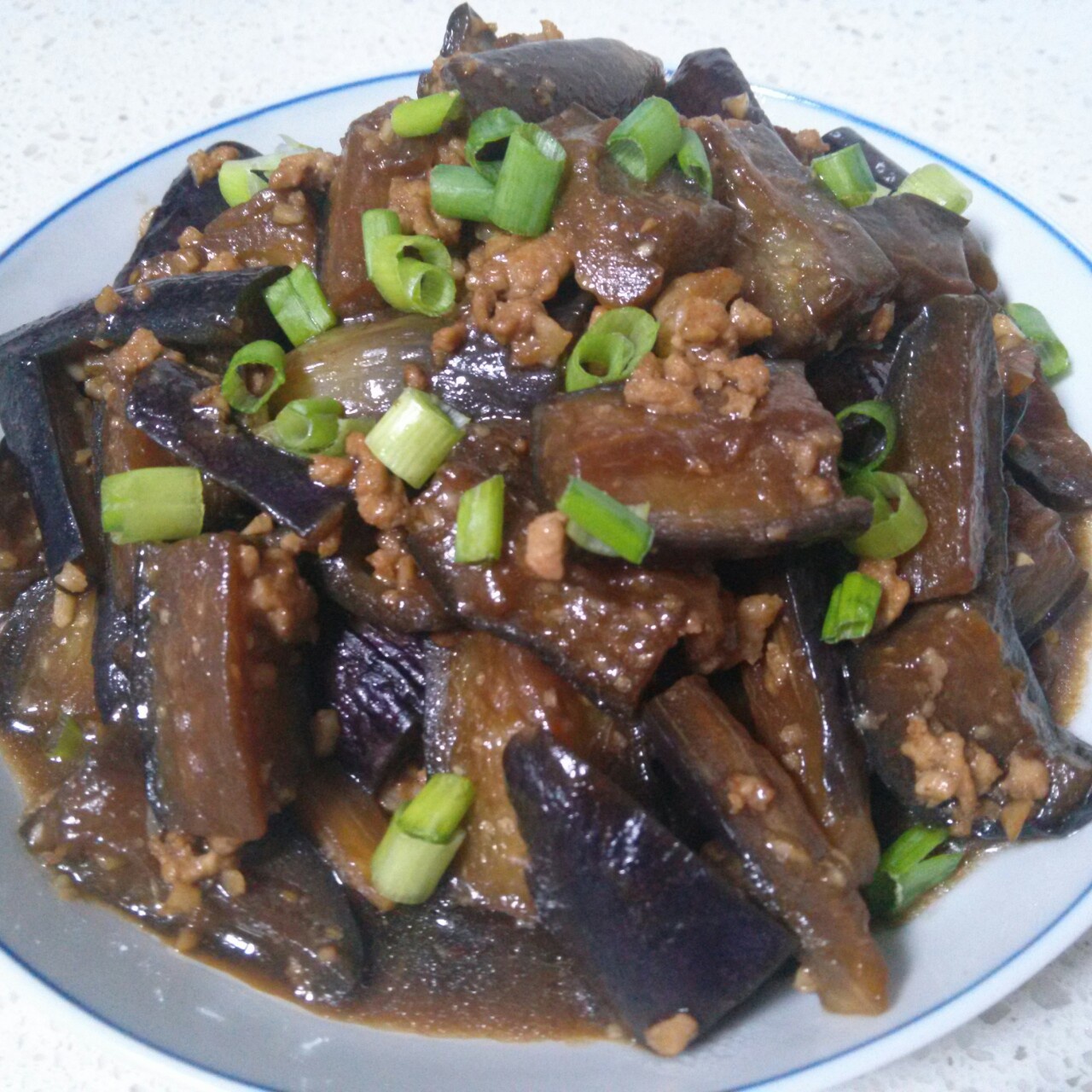 茄子！茄子！！红烧肉末茄子