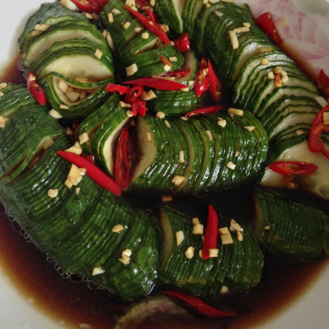爽口蓑衣黄瓜