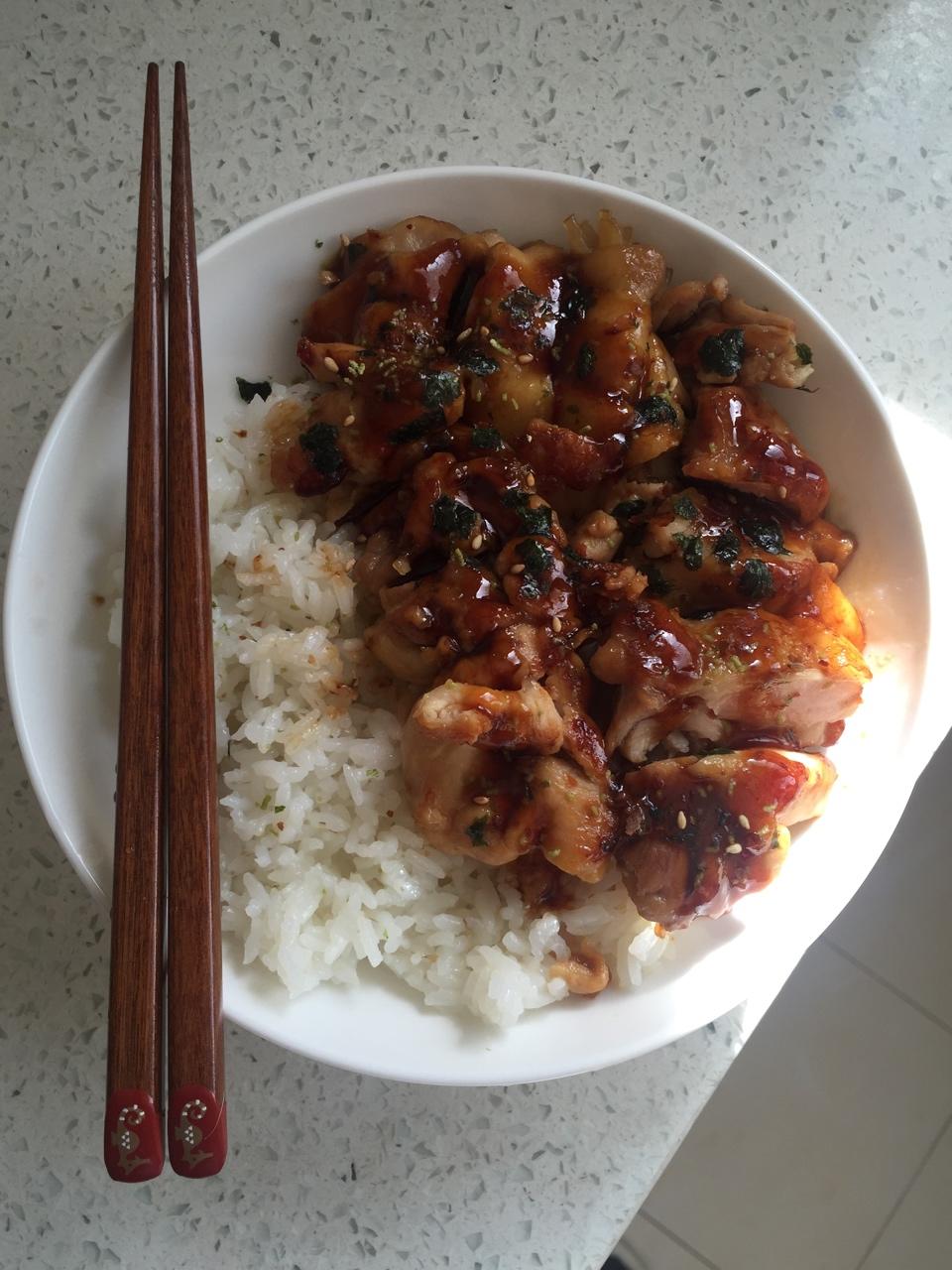 【照烧鸡排饭】