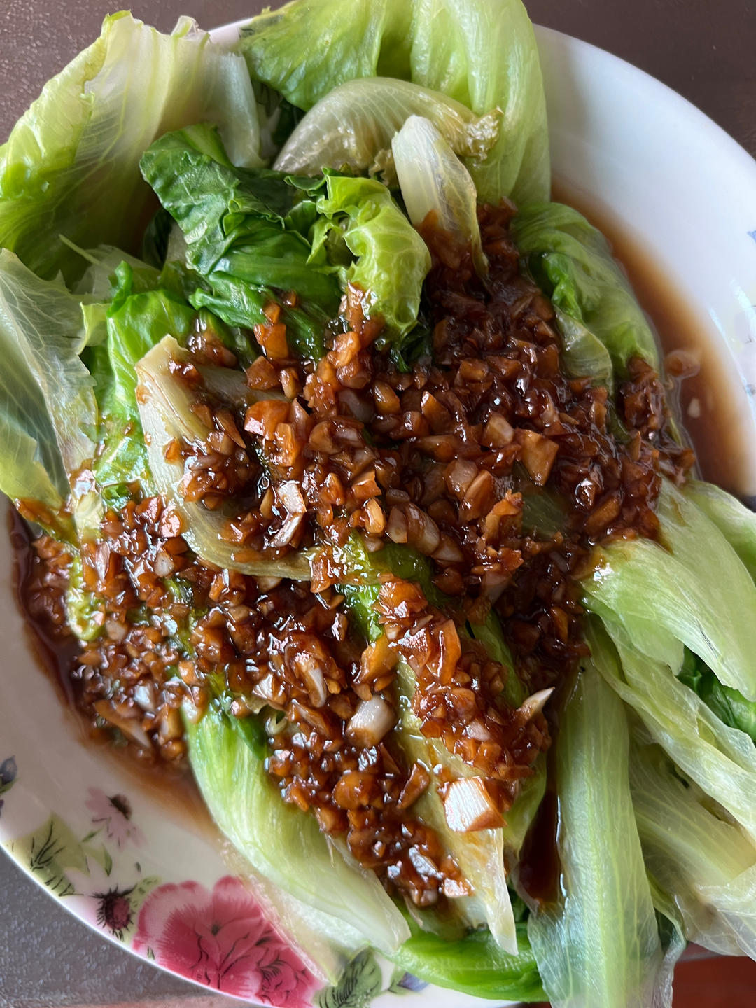 白灼生菜（罗马生菜）