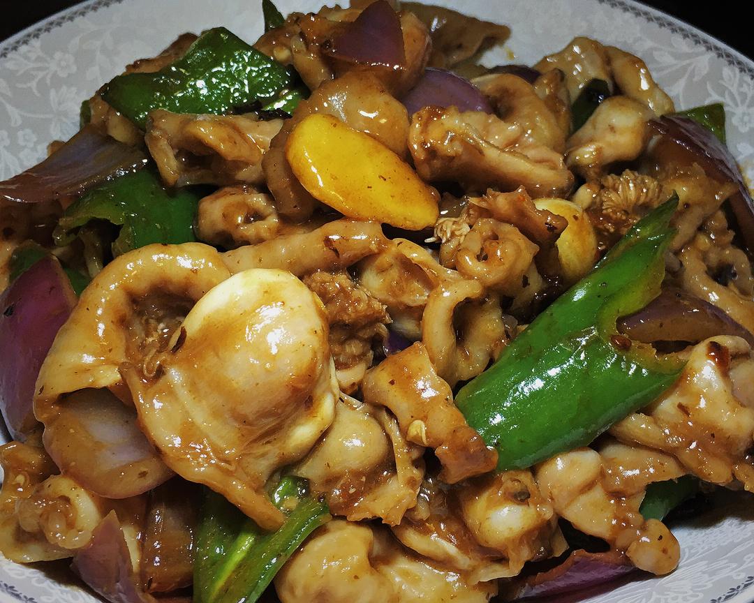 爆炒爽爆鱼扣的做法