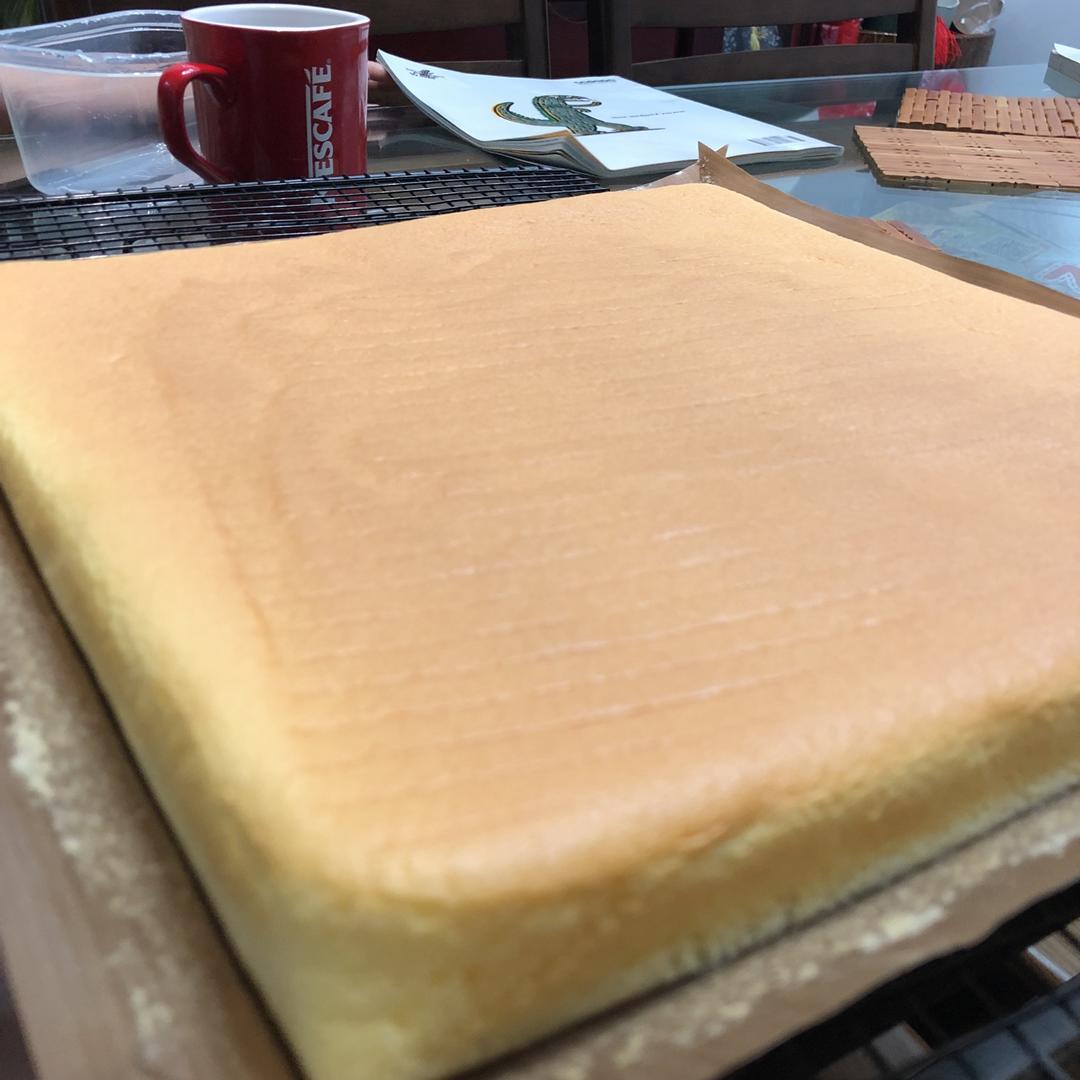 原味蛋糕卷(后蛋法)