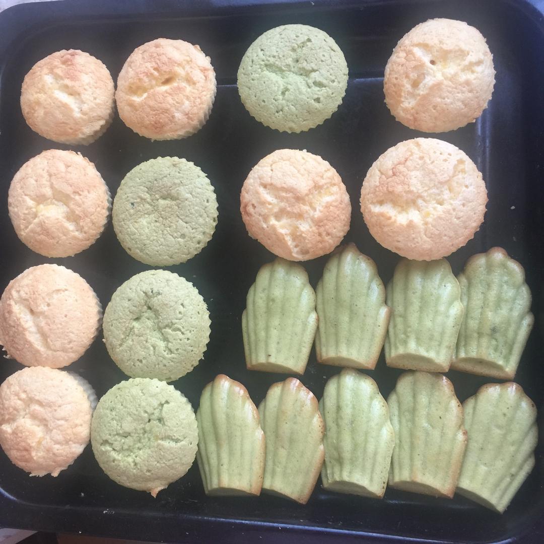 棉花纸杯蛋糕