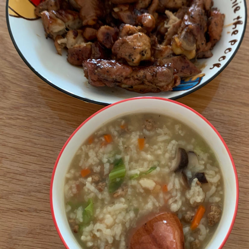 牛肉蛋花粥