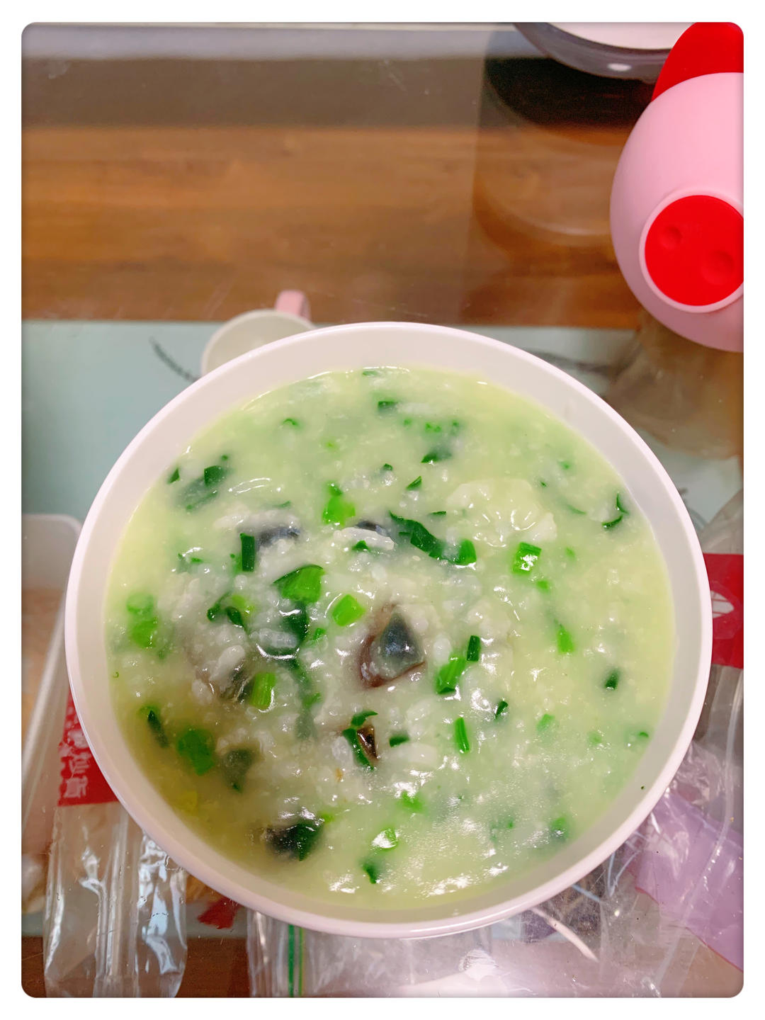 堂妈小厨——超好喝的皮蛋瘦肉粥