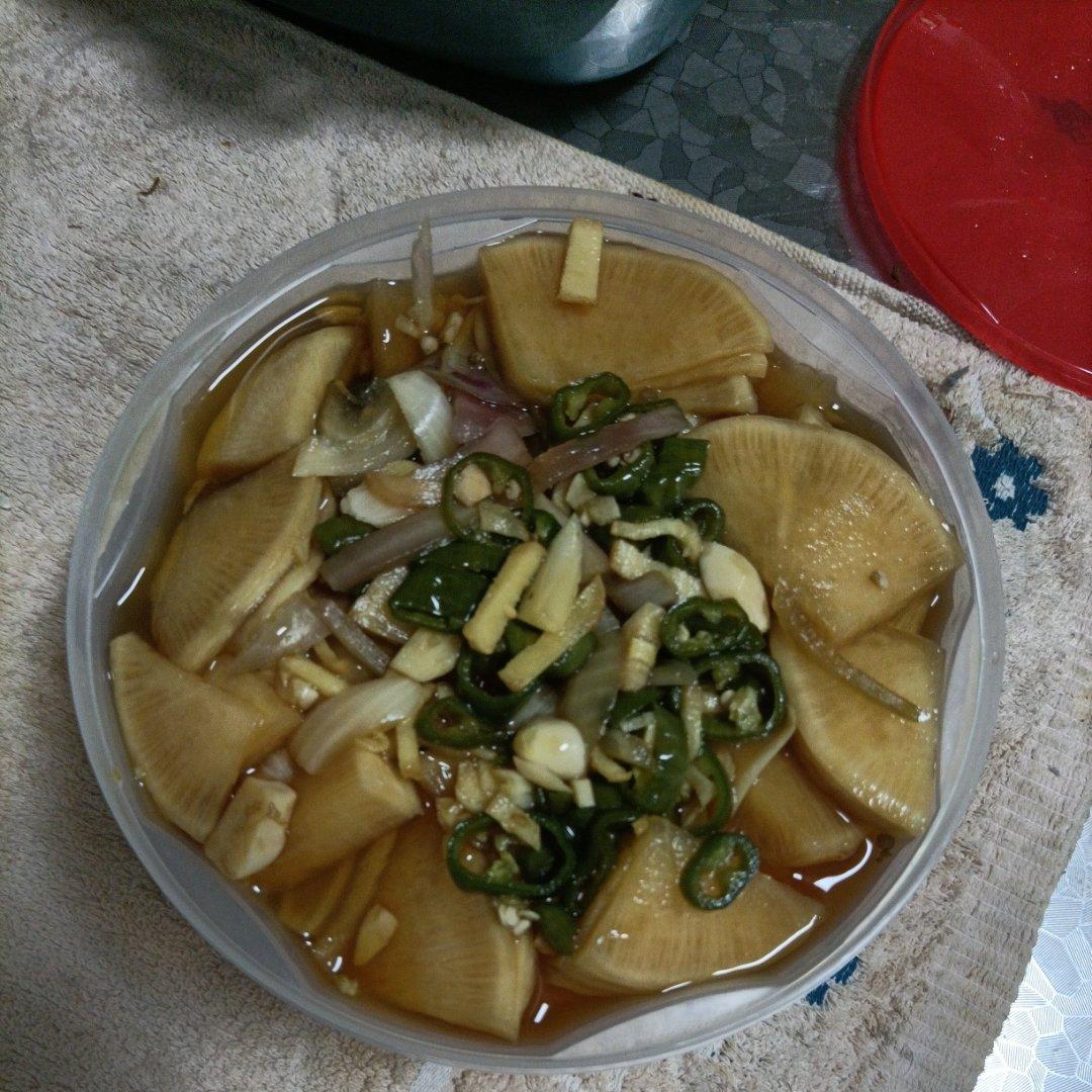 跟大厨学的脆爽腌萝卜