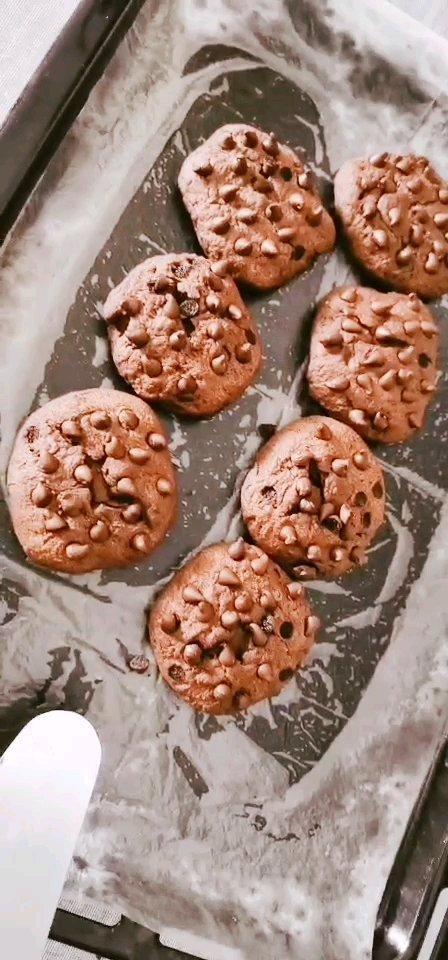 🔥比趣多多好吃千倍❗️会爆浆巧克力曲奇饼干