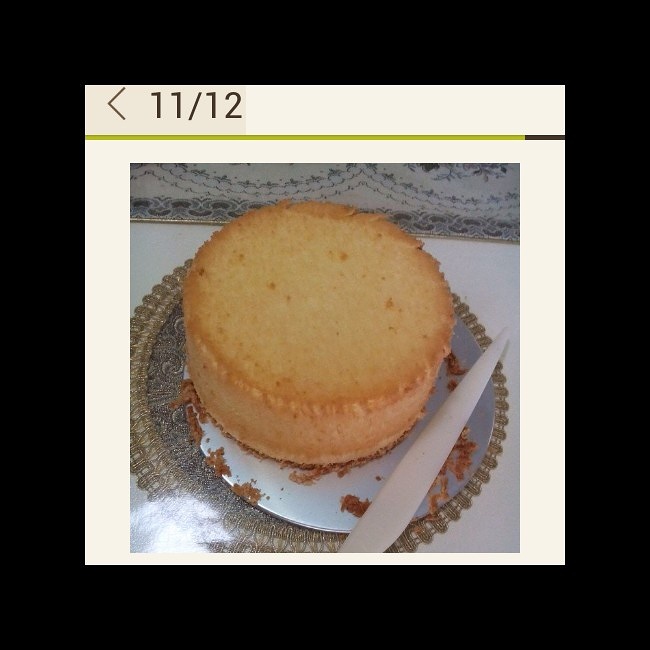 戚风蛋糕(6寸)的做法 步骤11
