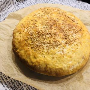 黄金豆沙芝麻饼（家庭低糖无油版）的做法 步骤10