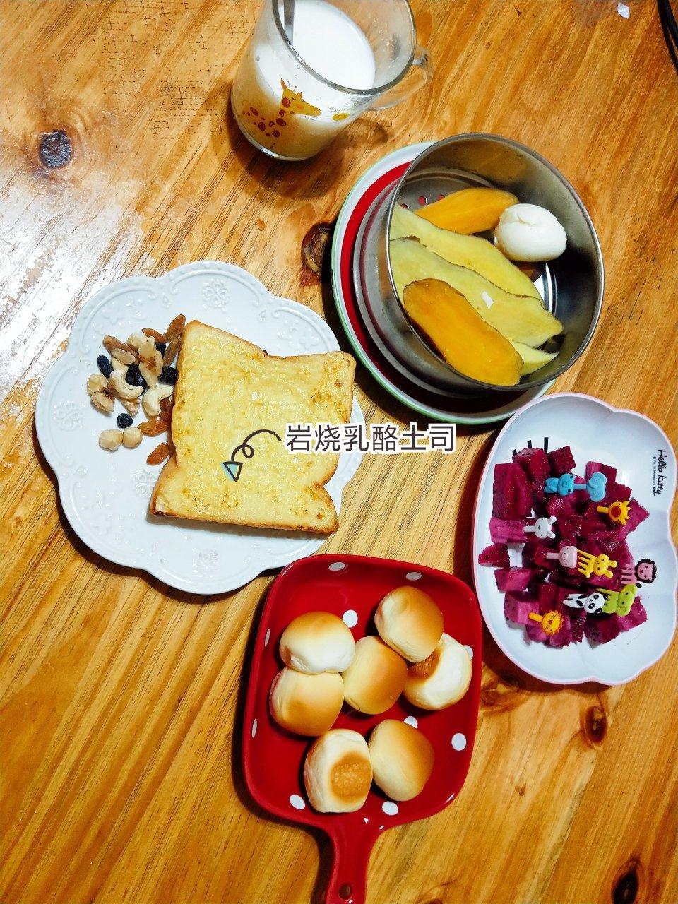 零失败！好吃岩烧乳酪面包片！