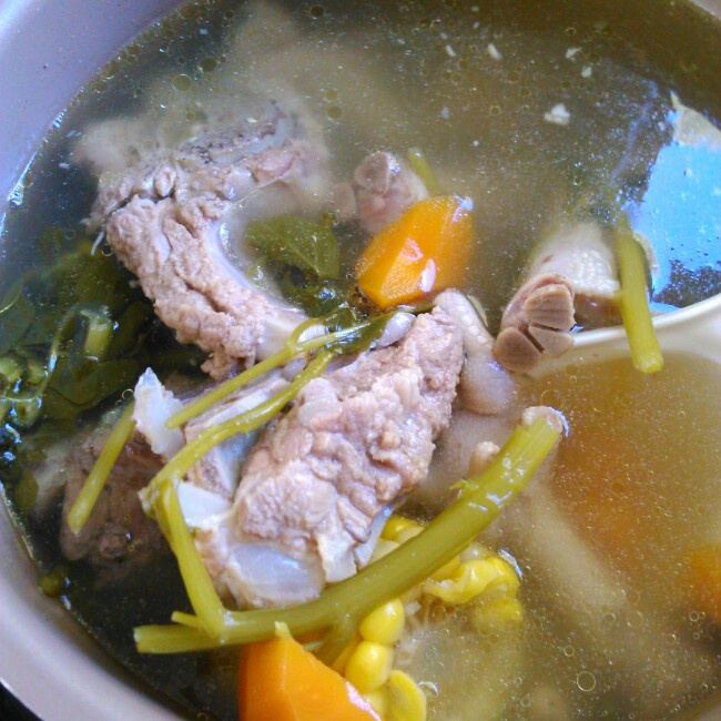 oryn做的西洋菜煲猪骨汤