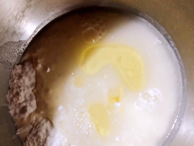 纯奶手撕吐司的做法 步骤1