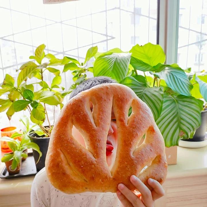 普罗旺斯香料叶形面包Fougasse