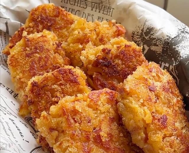 法式豪华版培根煎土豆饼France Croquette的做法