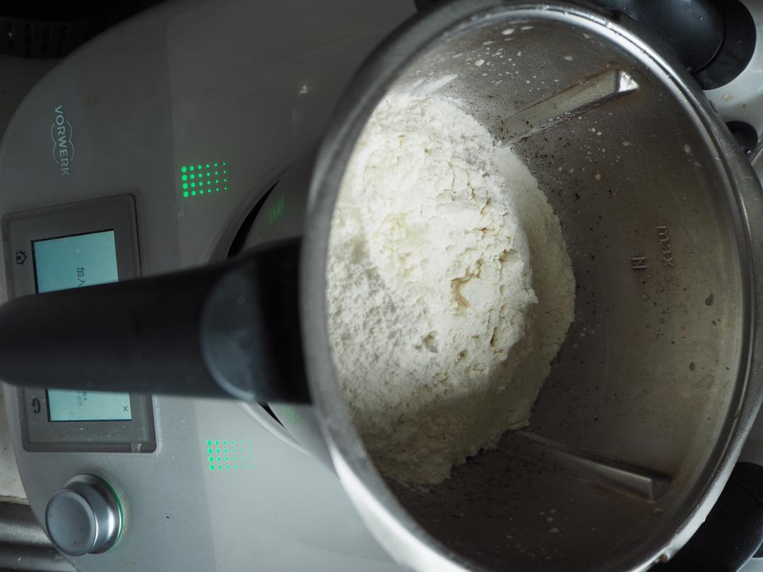 纯奶手撕吐司的做法 步骤1