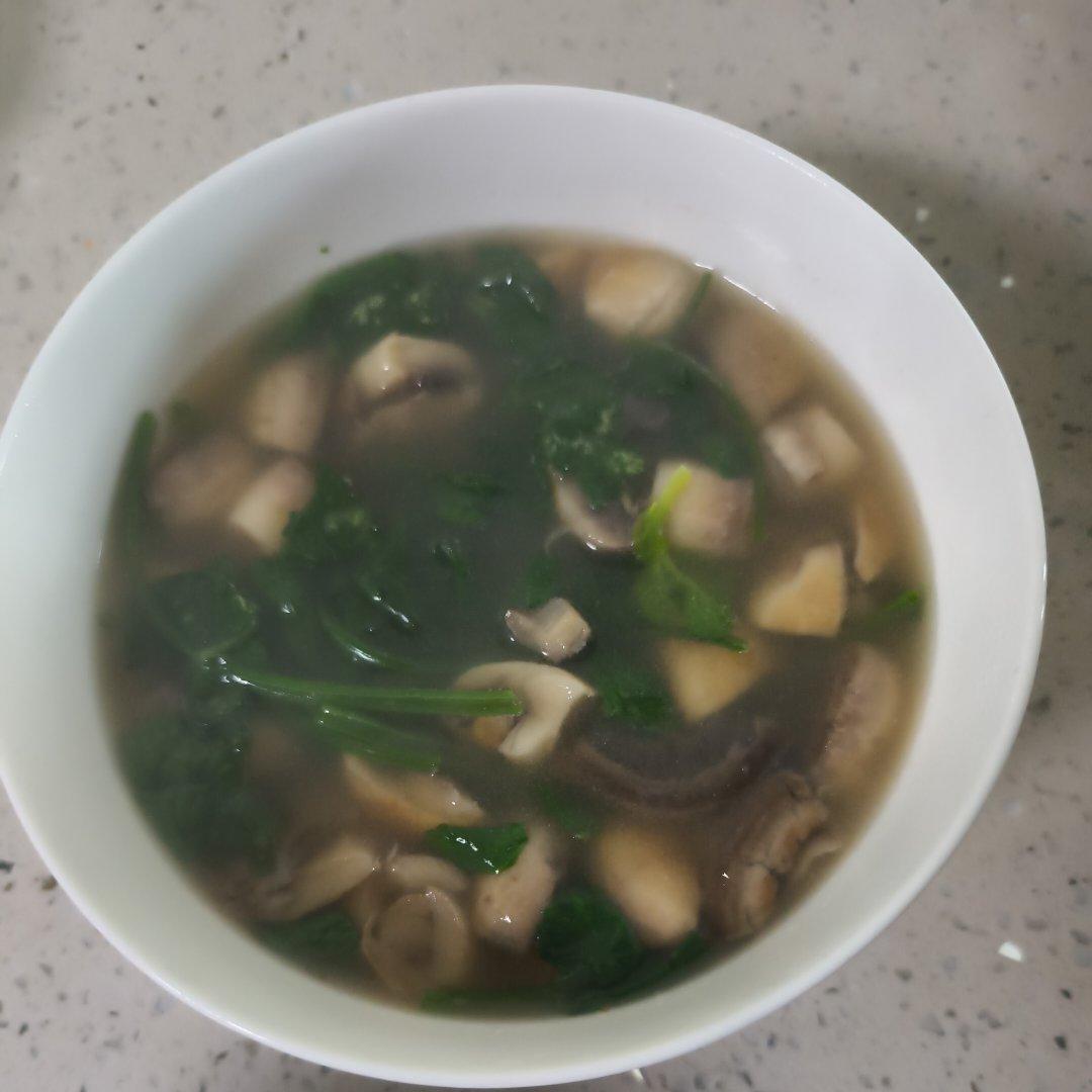 明明是素汤 却鲜得像鸡汤一样的「口蘑汤」