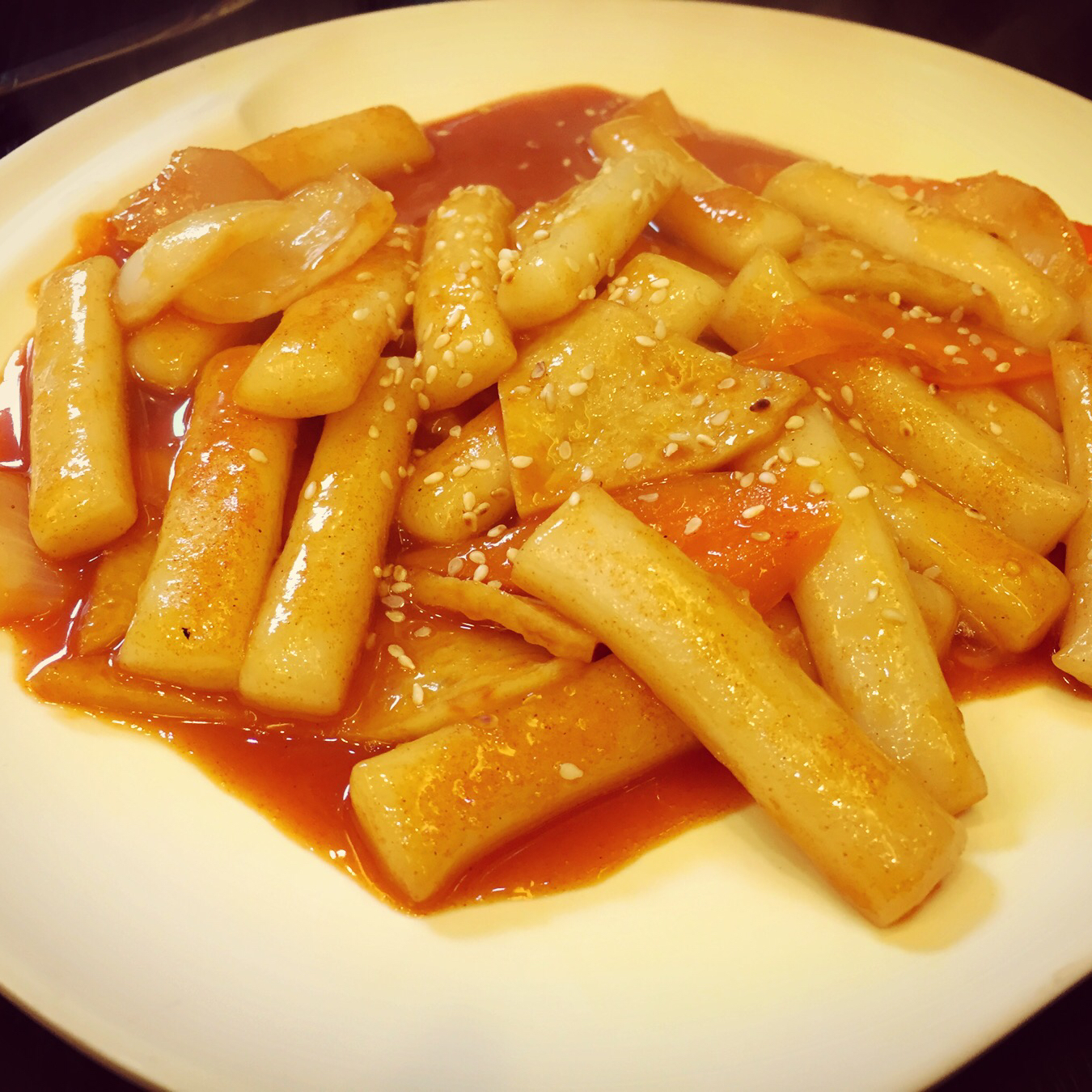 韩式辣炒年糕（or网红芝士套路之芝心年糕）