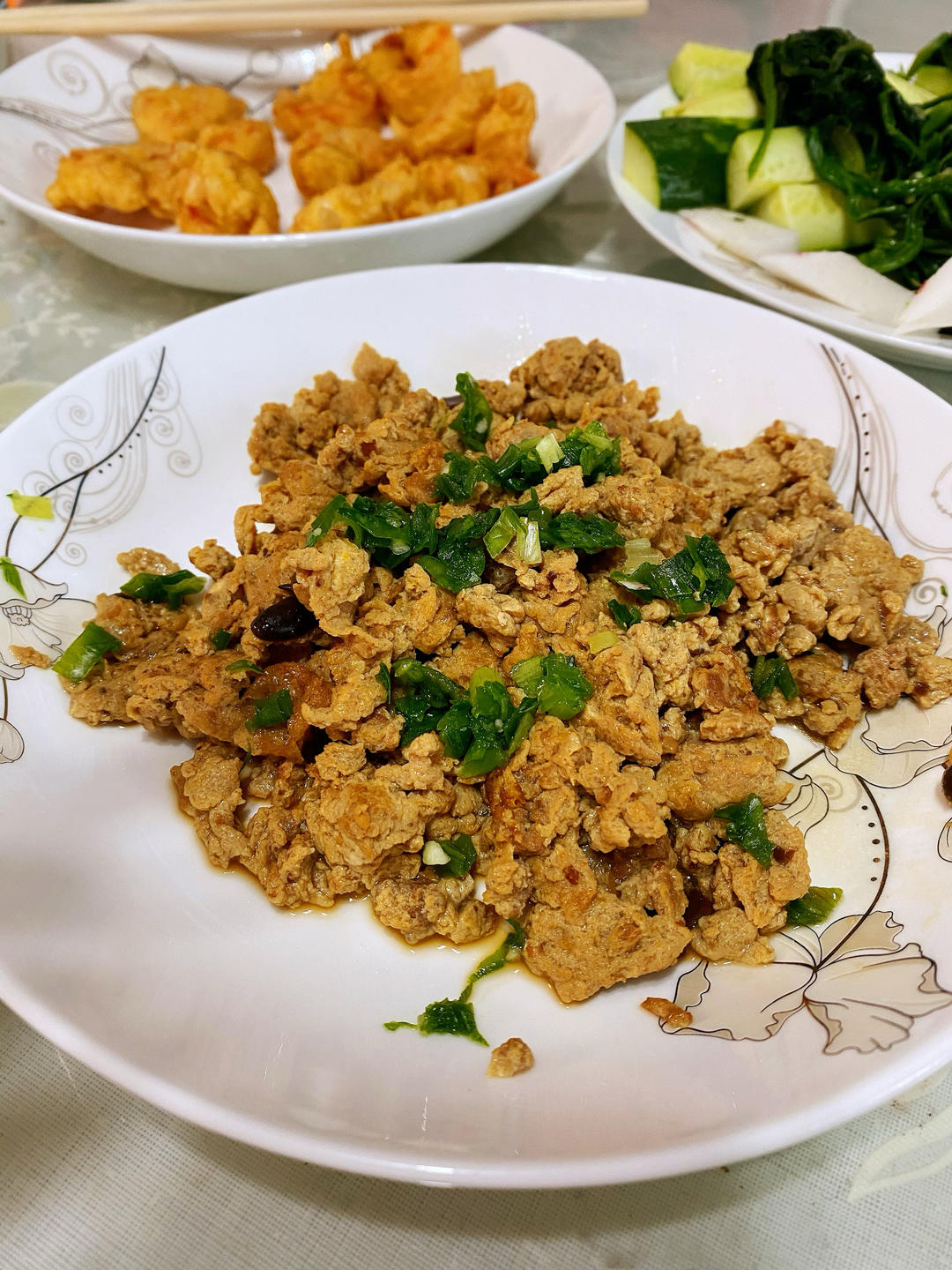 豆瓣酱肉末