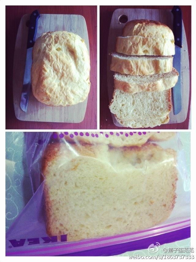 ACA面包机自制面包，好吃健康！的做法